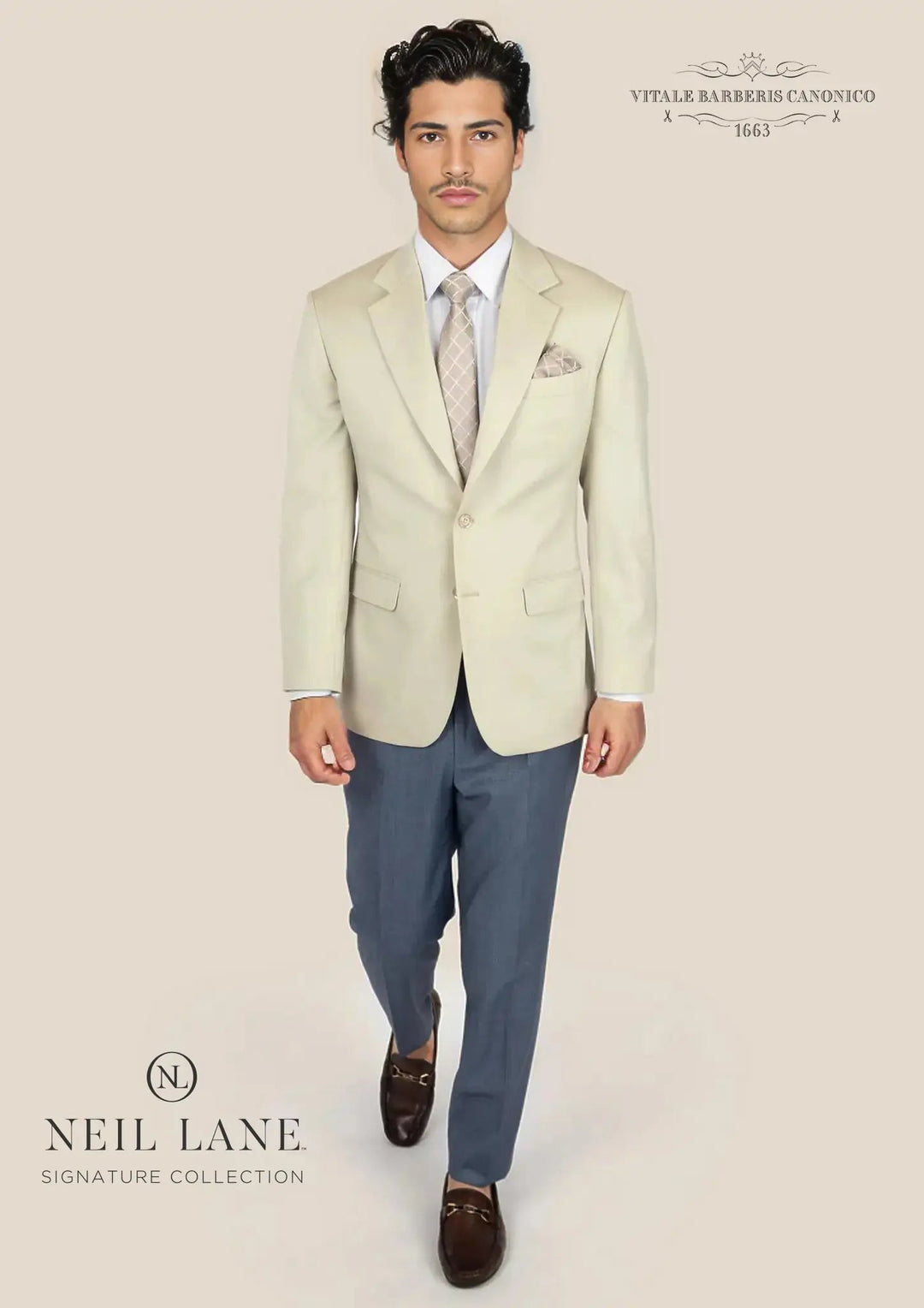 Astor Siena Ivory Twill Jacket - SARTORO