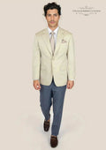 Astor Siena Ivory Twill Jacket - SARTORO
