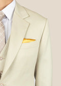 Astor Siena Ivory Twill Jacket - SARTORO