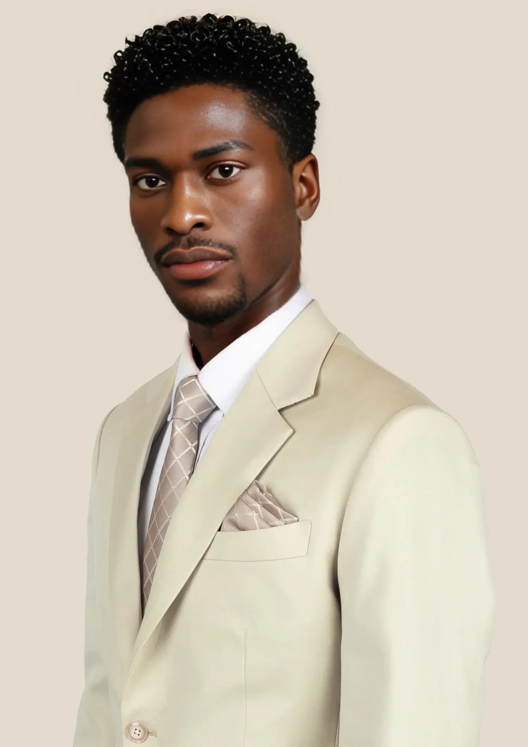 Astor Siena Ivory Twill Suit - SARTORO