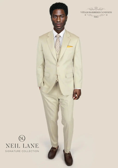 Astor Siena Ivory Twill Suit - SARTORO