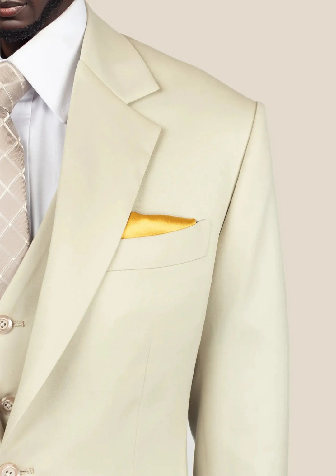 Astor Siena Ivory Twill Suit - SARTORO