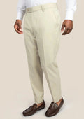 Astor Siena Ivory Twill Suit - SARTORO