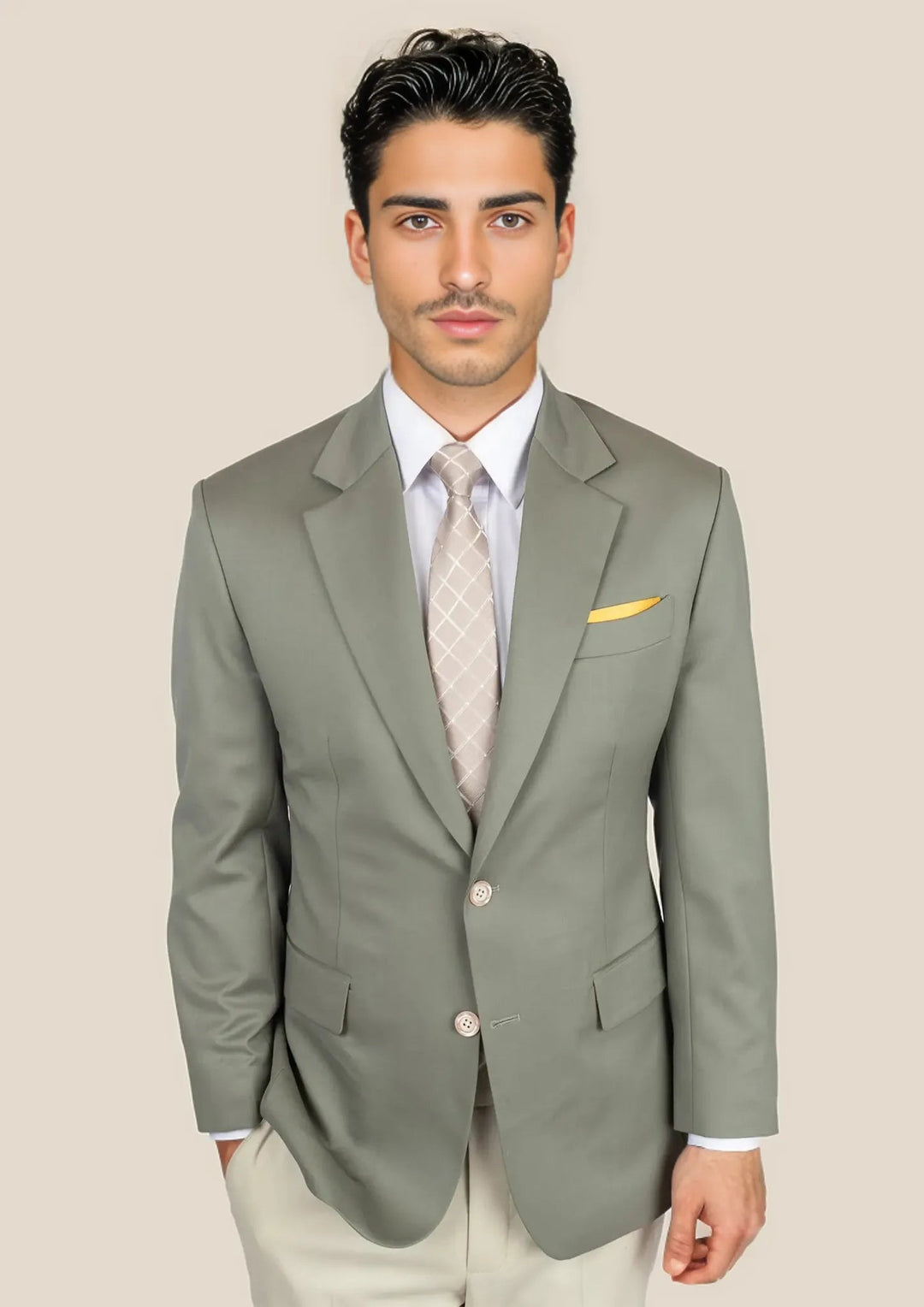 Astor Verona Sage Twill Jacket - SARTORO