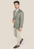 Astor Verona Sage Twill Jacket - SARTORO