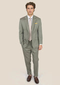 Astor Verona Sage Twill Suit - SARTORO