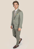 Astor Verona Sage Twill Suit - SARTORO