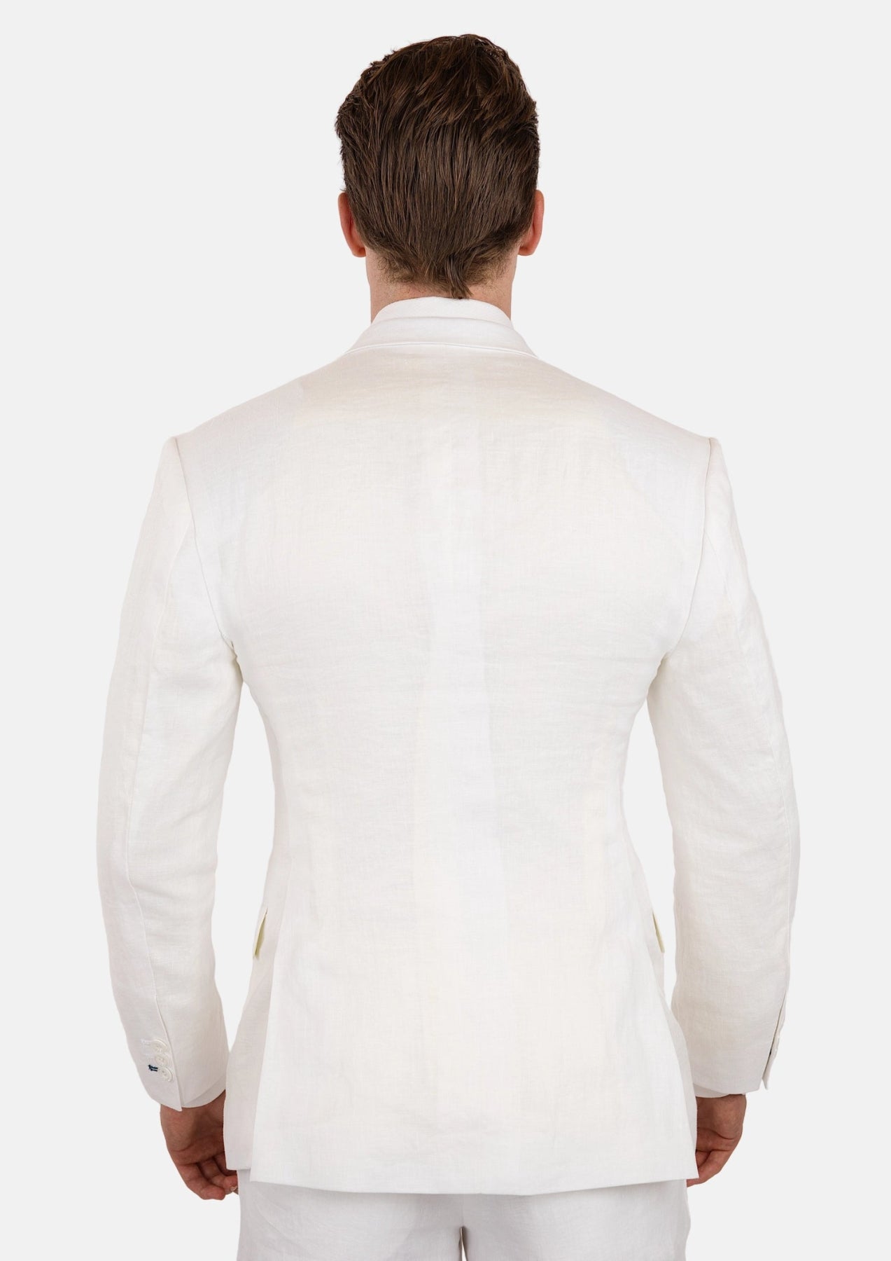 Astor White Linen Suit - SARTORO