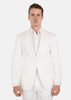Astor White Linen Suit - SARTORO164