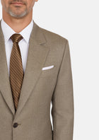 Astoria Brown Flannel Astor Jacket - SARTORO580