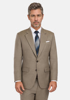 Astoria Brown Flannel Astor Suit - SARTORO188