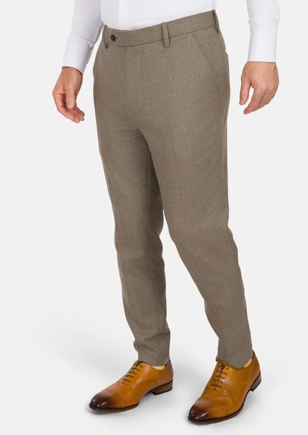 Astoria Brown Flannel Pants