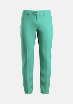 Atlantis Green Linen Blend Pants