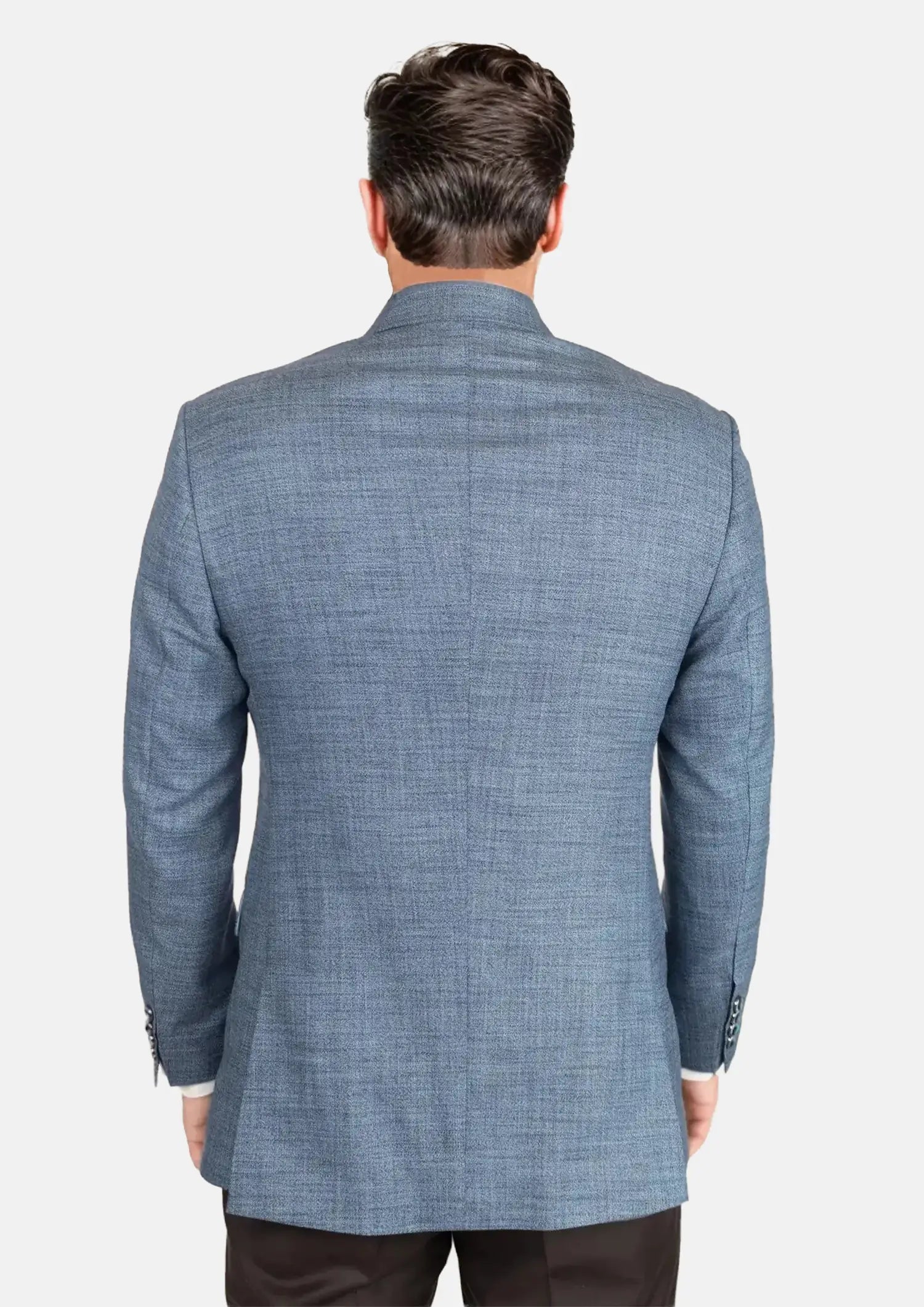 Astor Mid Blue Hopsack Jacket673
