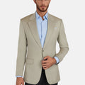 Beige Sandstone Italian Wool Jacket - SARTORO