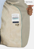 Beige Sandstone Italian Wool Jacket - SARTORO