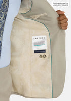 Beige Sandstone Italian Wool Suit - SARTORO294