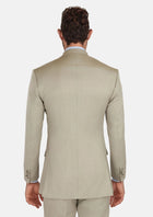 Beige Sandstone Italian Wool Suit - SARTORO953