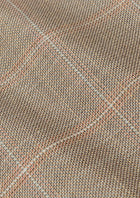 Beige Windowpane Vest - SARTORO962