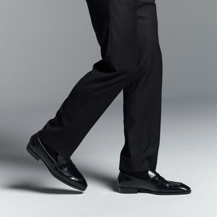 Belmont Penny Loafer // Onyx Shine Black - SARTORO