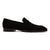Belmont Penny Loafer // Velvet Noir Black Suede - SARTORO