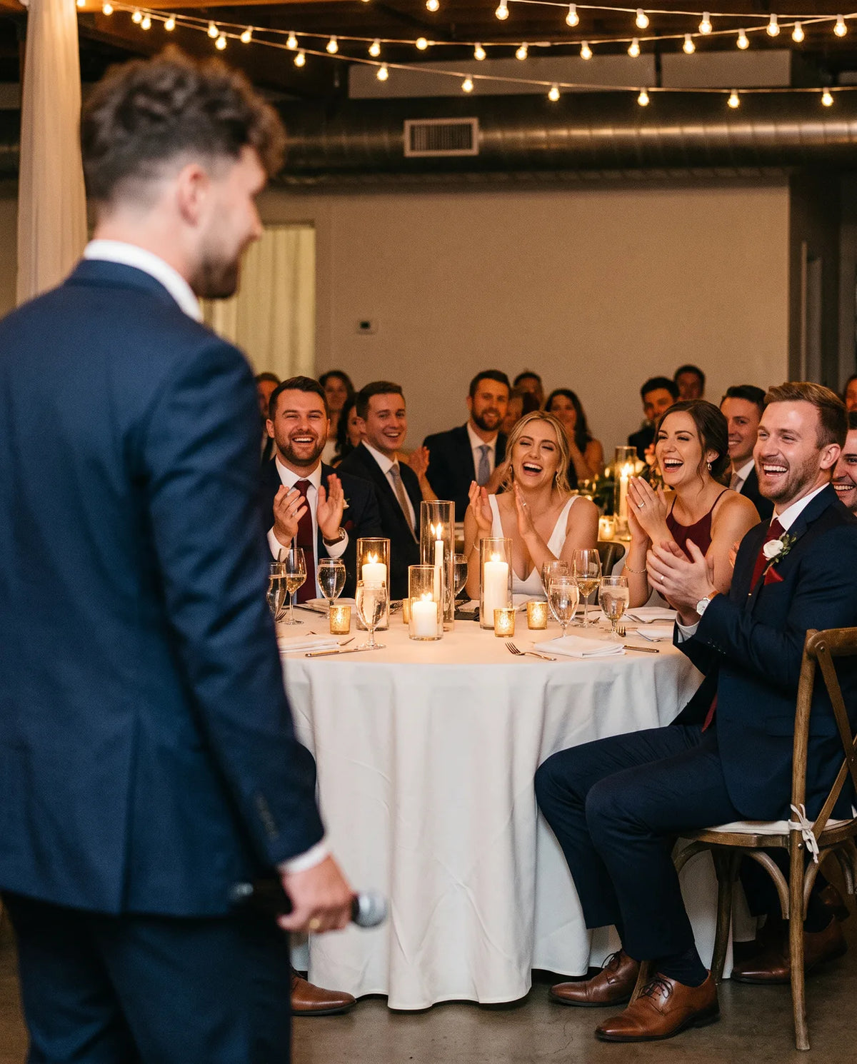 Timing the speech? Leave room for laughs and pauses, since both add time.