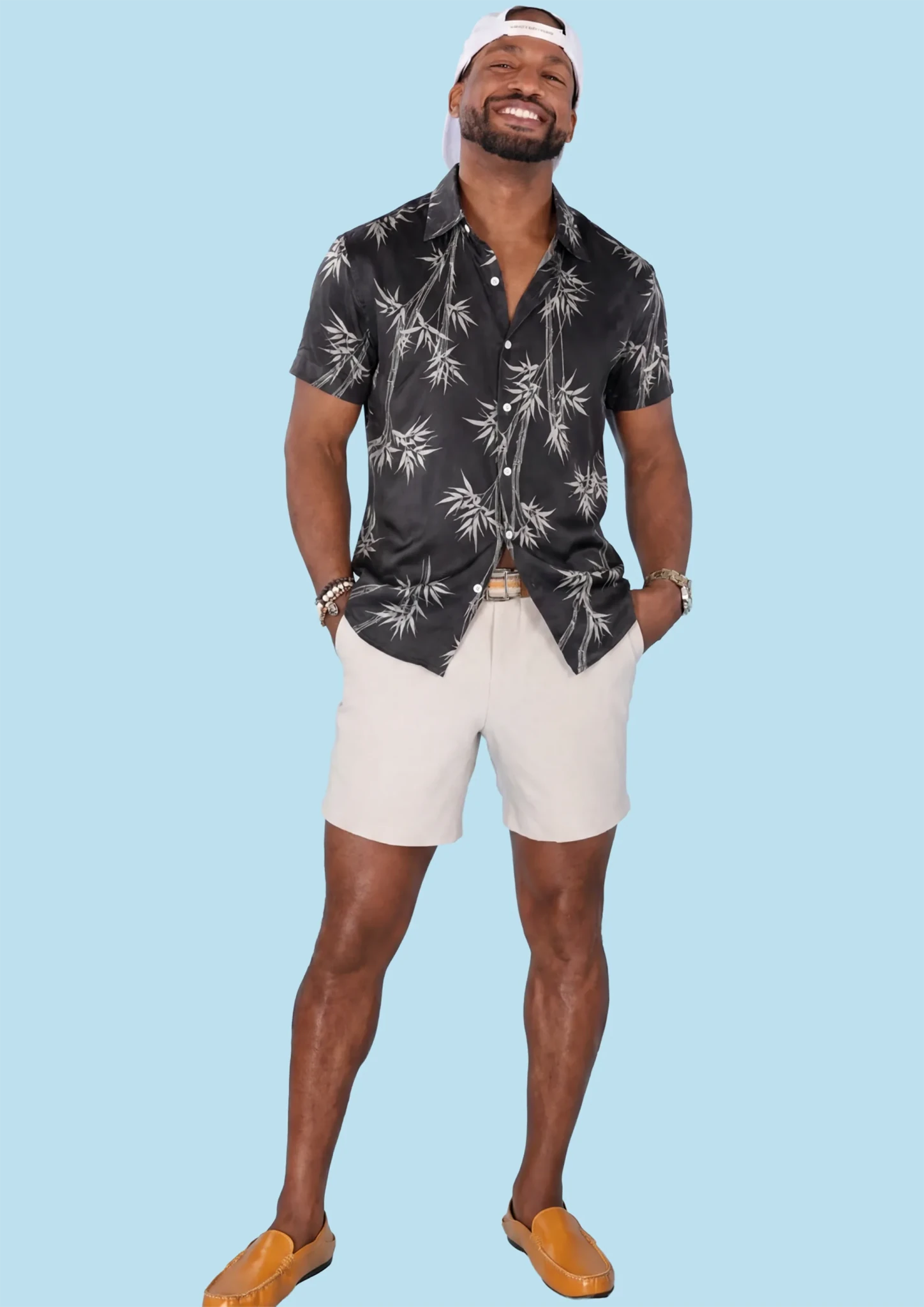 Black Bamboo Silk Shirt - SARTORO147