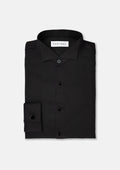 Black Bamboo Tuxedo Shirt - SARTORO