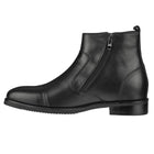 Black CALTO Zipper Boots- 3465