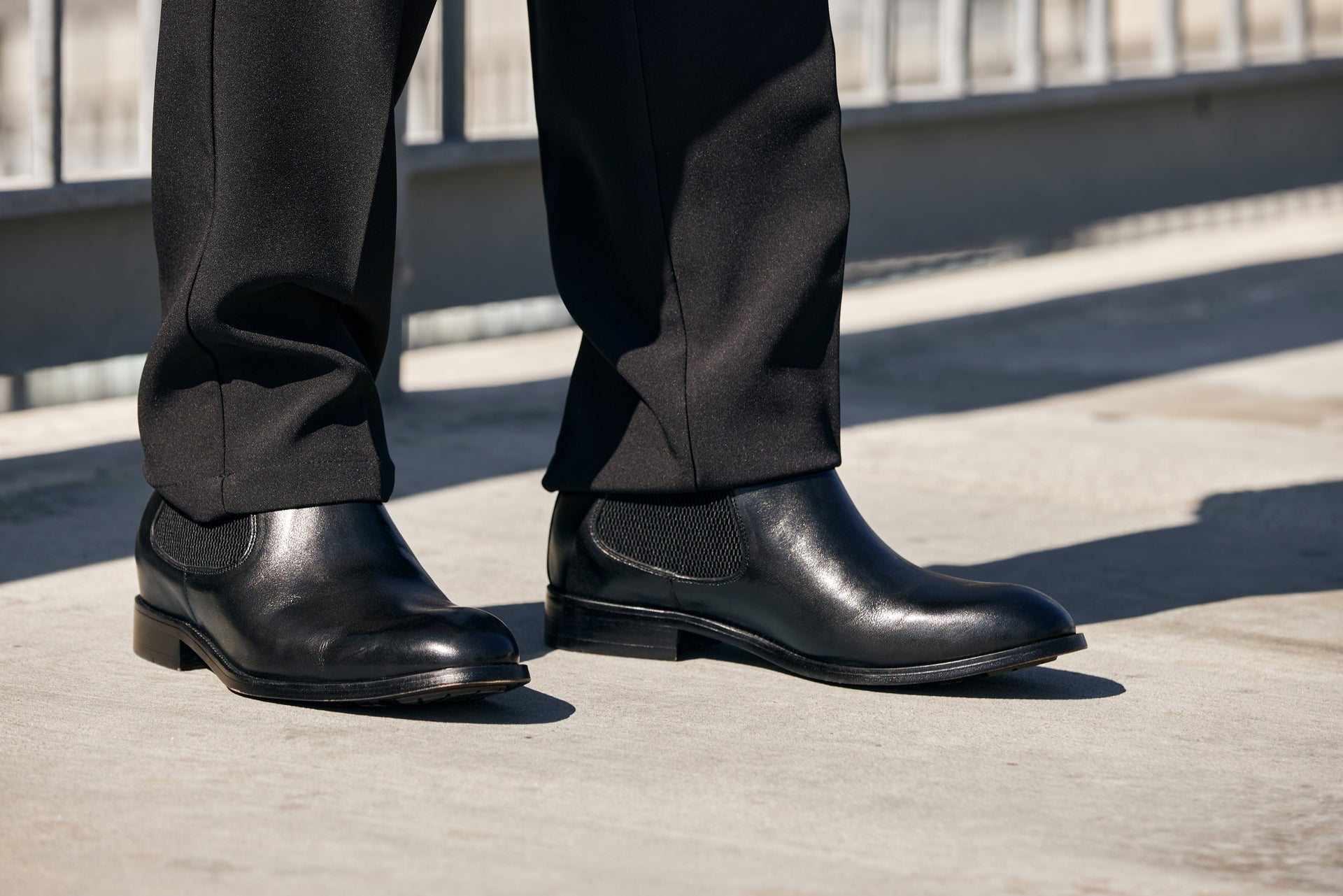 Black Chelsea Boots - 2258