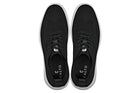 Black Lace Up Casual Walker - 2687