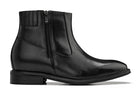 Black Lightweight Zipper Boots - 2286