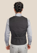 Black Pindot Vest - SARTORO