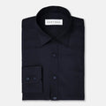 Black Ultrasoft Bamboo Shirt - SARTORO