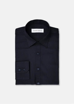 Black Ultrasoft Bamboo Shirt - SARTORO