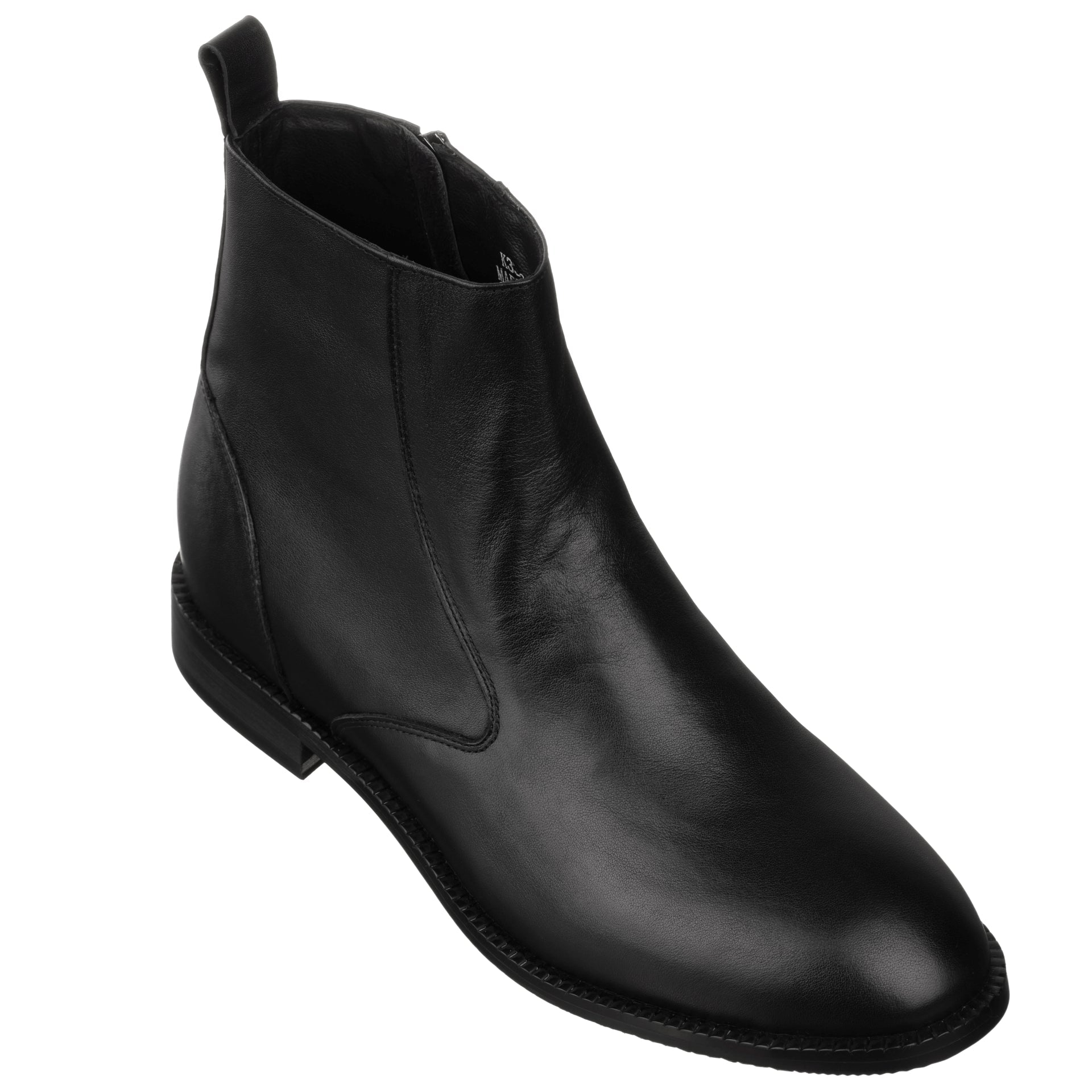 Black Zipper Boot - 210