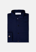 Blue Bamboo Tuxedo Shirt - SARTORO