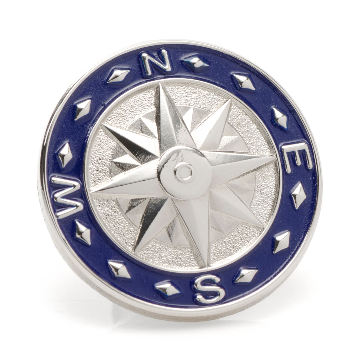 Blue Compass Lapel Pin - SARTORO993