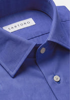 Blue Egyptian Cotton Shirt - SARTORO390