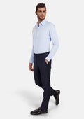 Blue Glen Plaid Shirt - SARTORO