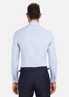 Blue Glen Plaid Shirt - SARTORO678