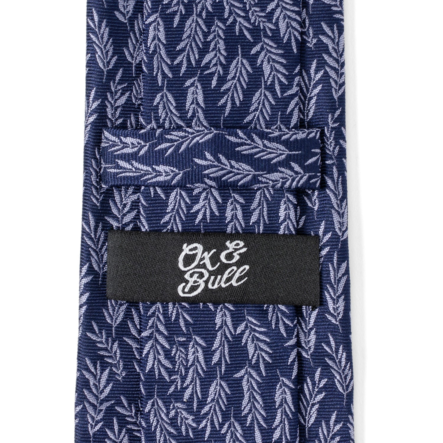 Blue Leaf Men's Tie510