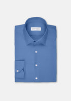 Blue Linen Shirt - SARTORO43