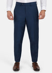 Blue Microcheck Pants