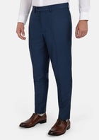 Blue Microcheck Pants - SARTORO224