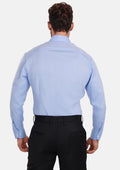 Blue Microfloral Shirt - SARTORO