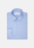 Blue Microfloral Shirt - SARTORO