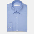 Blue Pinpoint Oxford Shirt - SARTORO