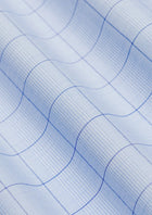 Blue Prince of Whales Check Shirt - SARTORO423