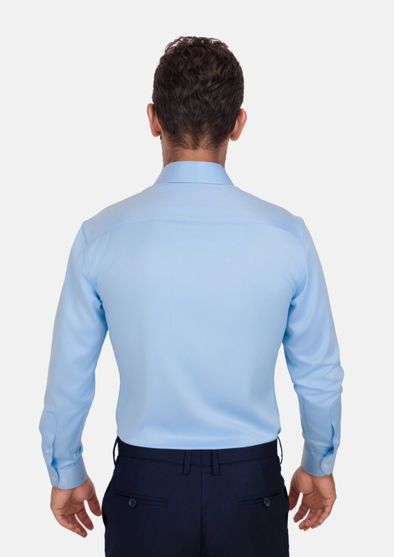 Blue Ultrasoft Bamboo Shirt - SARTORO